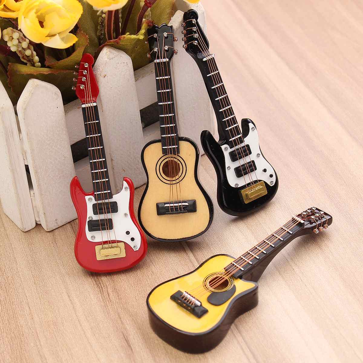 4Pcs Kiwarm Fashion 1/12 Scale - مراجعة Musical Instrument Craft وسعره