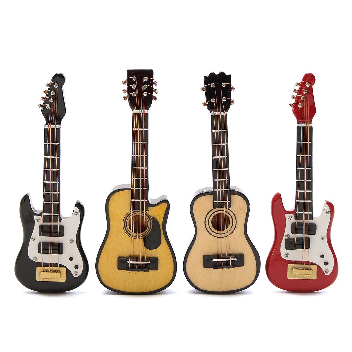 4Pcs Kiwarm Fashion 1/12 Scale - مراجعة Musical Instrument Craft وسعره
