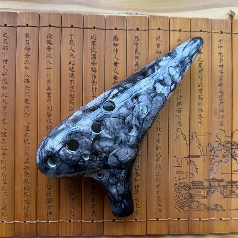 Beginner Ocarina 12 Hole Alto  - مراجعة Musical Instrument Xun وسعره
