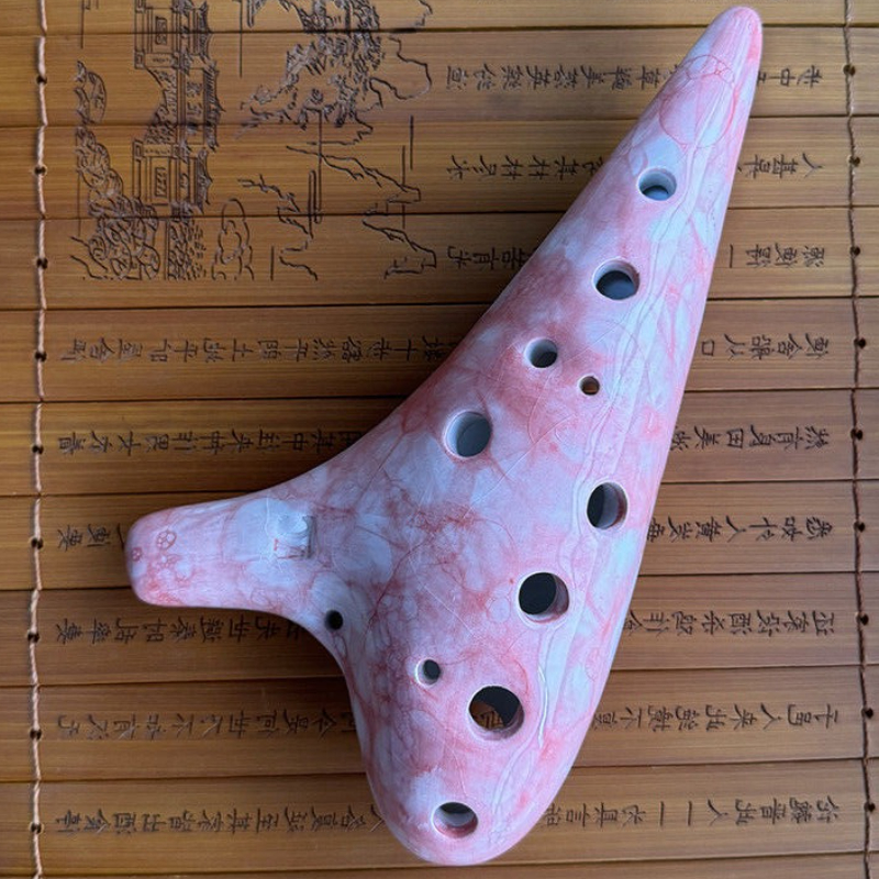 Beginner Ocarina 12 Hole Alto  - مراجعة Musical Instrument Xun وسعره