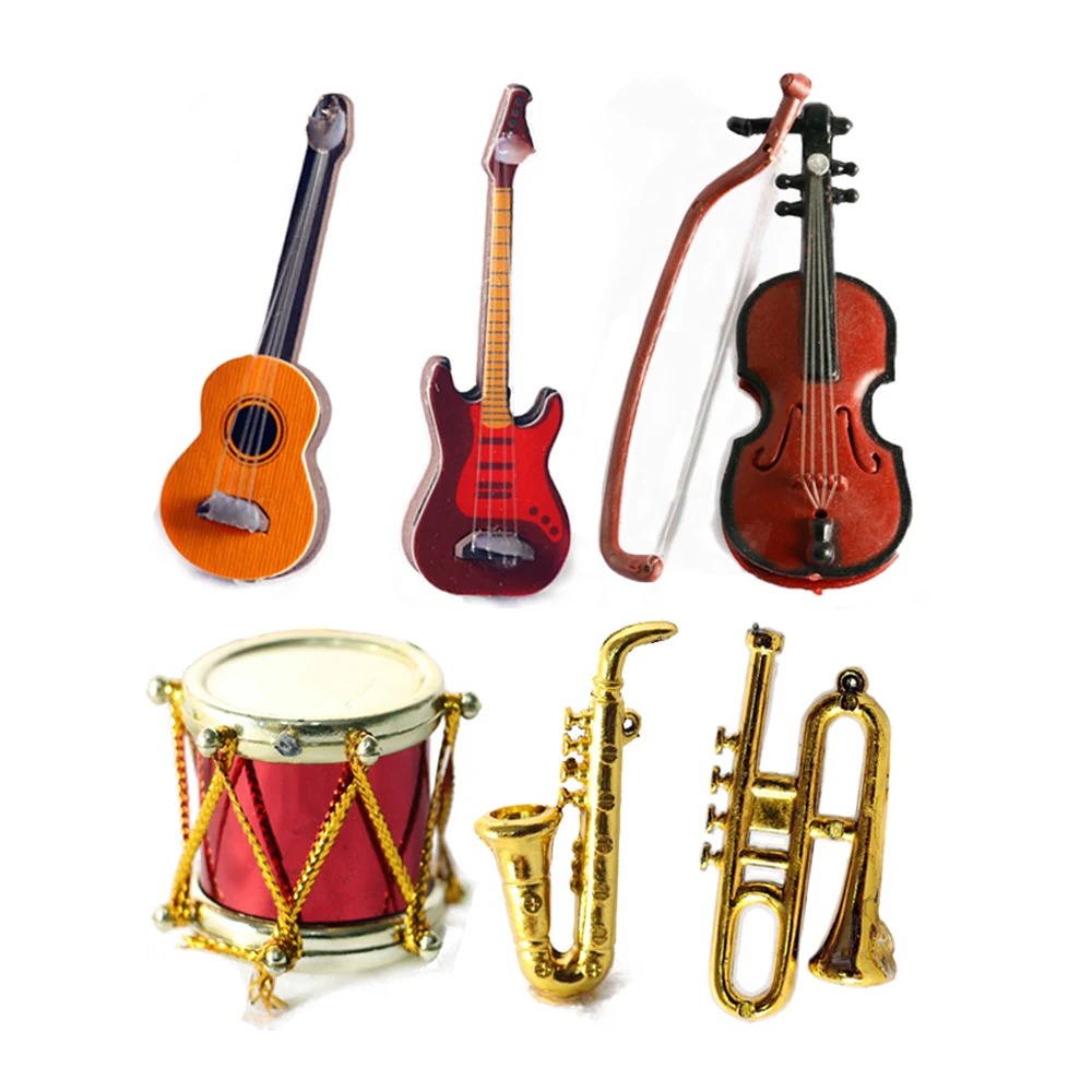 1/12 Scale Doll Musical Instru - مراجعة Musical Instrument Craft وسعره