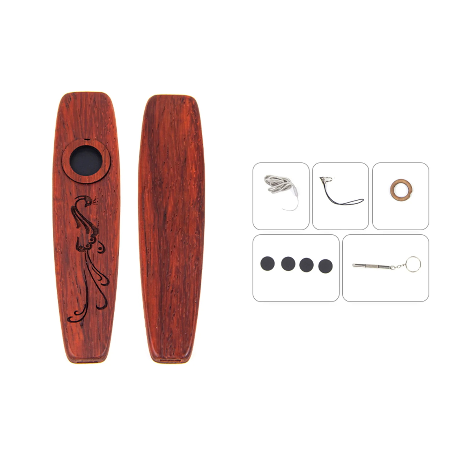 Beginners All-in-One Wooden Ka - مراجعة Musical Instrument Kazoo وسعره