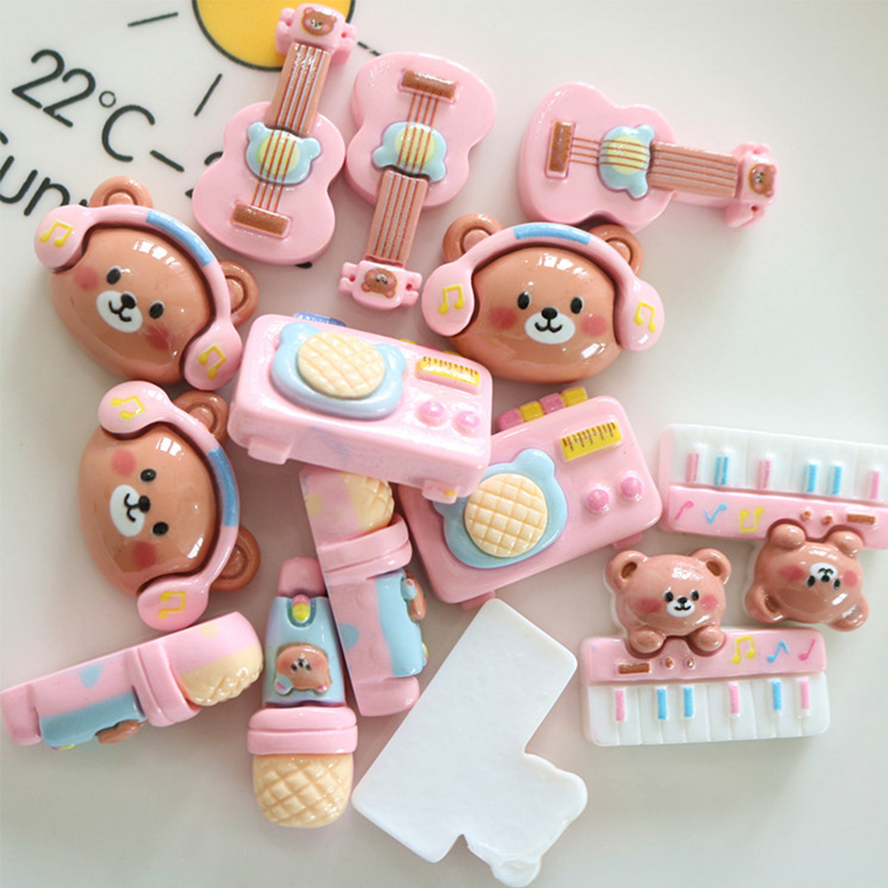 10PCS Shiny Bear Musical Instr - مراجعة Musical Instrument Craft وسعره