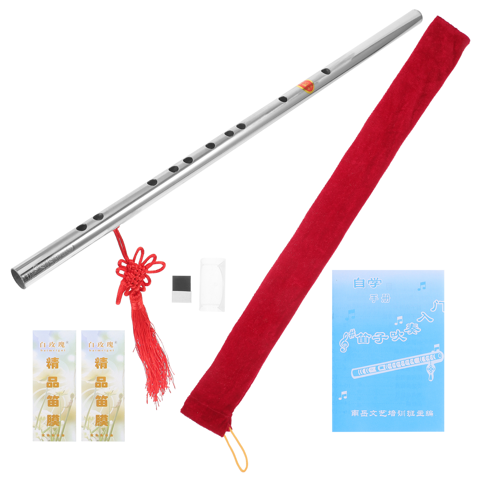 Fife Metal Flute Toy Students  - مراجعة Musical Instrument Fife وسعره