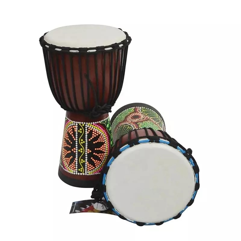 Adult Size12 Inch African Djem - مراجعة Musical Instrument Djembe وسعره