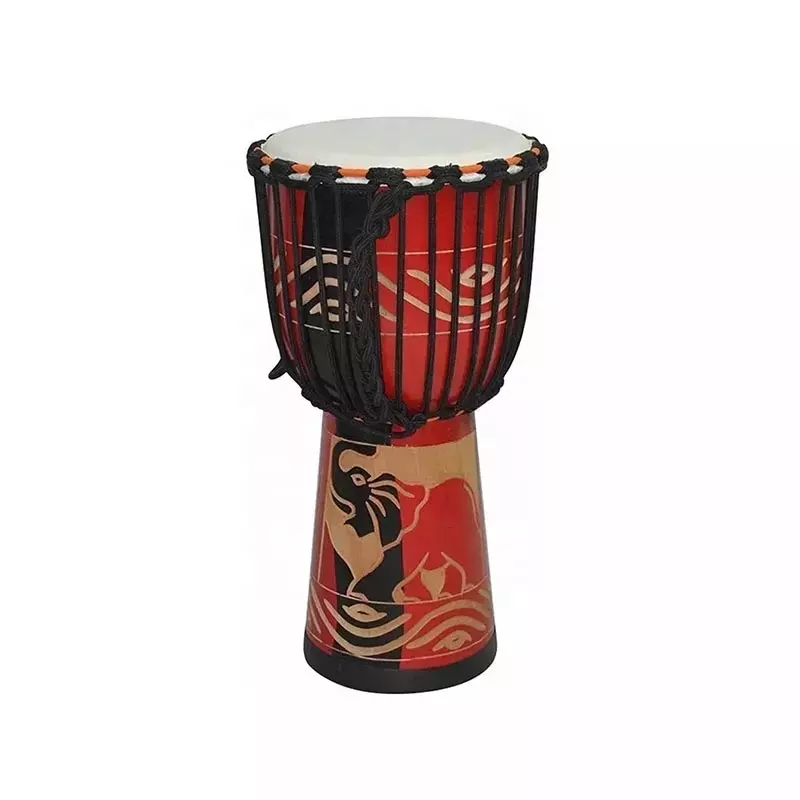 Adult Size12 Inch African Djem - مراجعة Musical Instrument Djembe وسعره