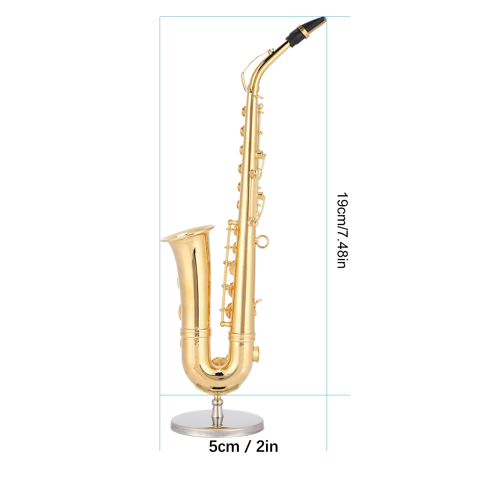 Saxophone Ornaments Miniature  - مراجعة Musical Instrument Craft وسعره