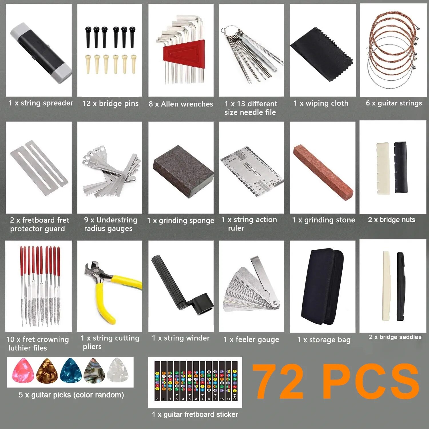 Miwayer 25/45/72 Guitar Repair - مراجعة Musical Instrument Repairs وسعره