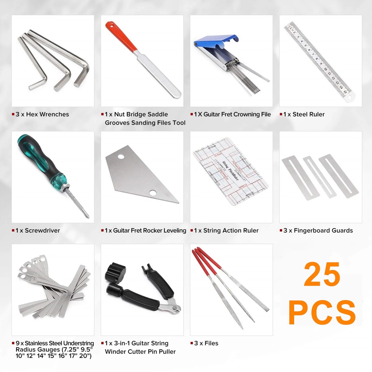 Miwayer 25/45/72 Guitar Repair - مراجعة Musical Instrument Repairs وسعره