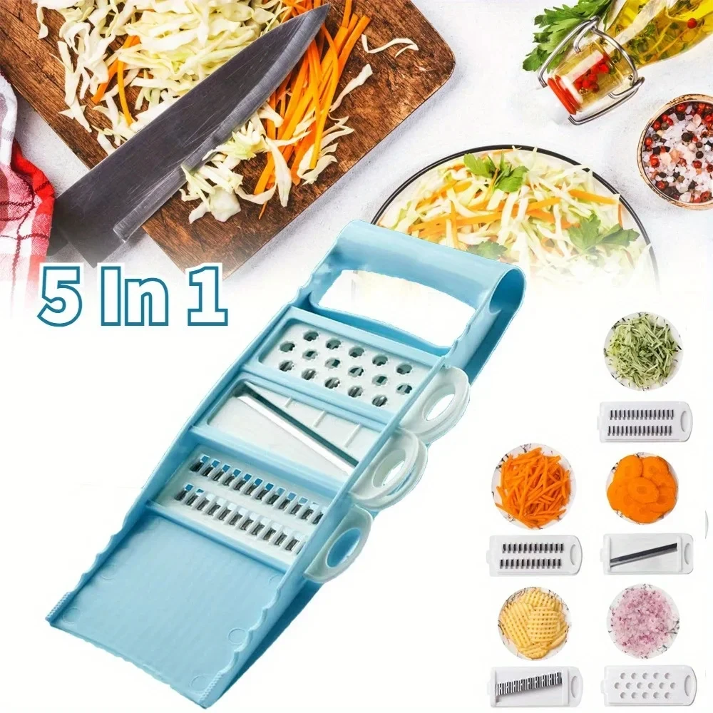 5 in 1 Multi-Functional Vegeta - مراجعة Mandolin A Style وسعره