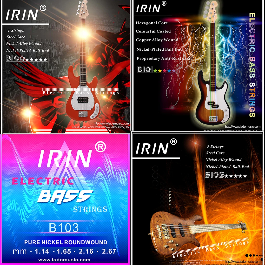 IRIN Electric Bass Strings Pro - مراجعة Musical Instrument With Strings وسعره