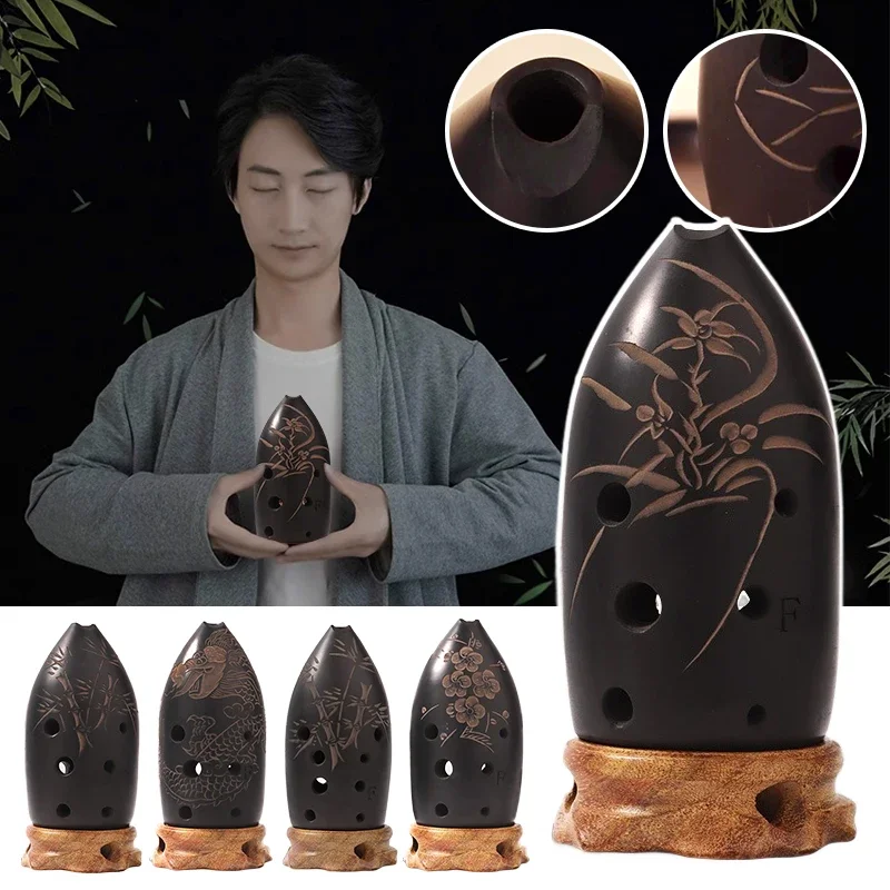 Chinese Ancient 8/10 Holes Xun - مراجعة Musical Instrument Xun وسعره