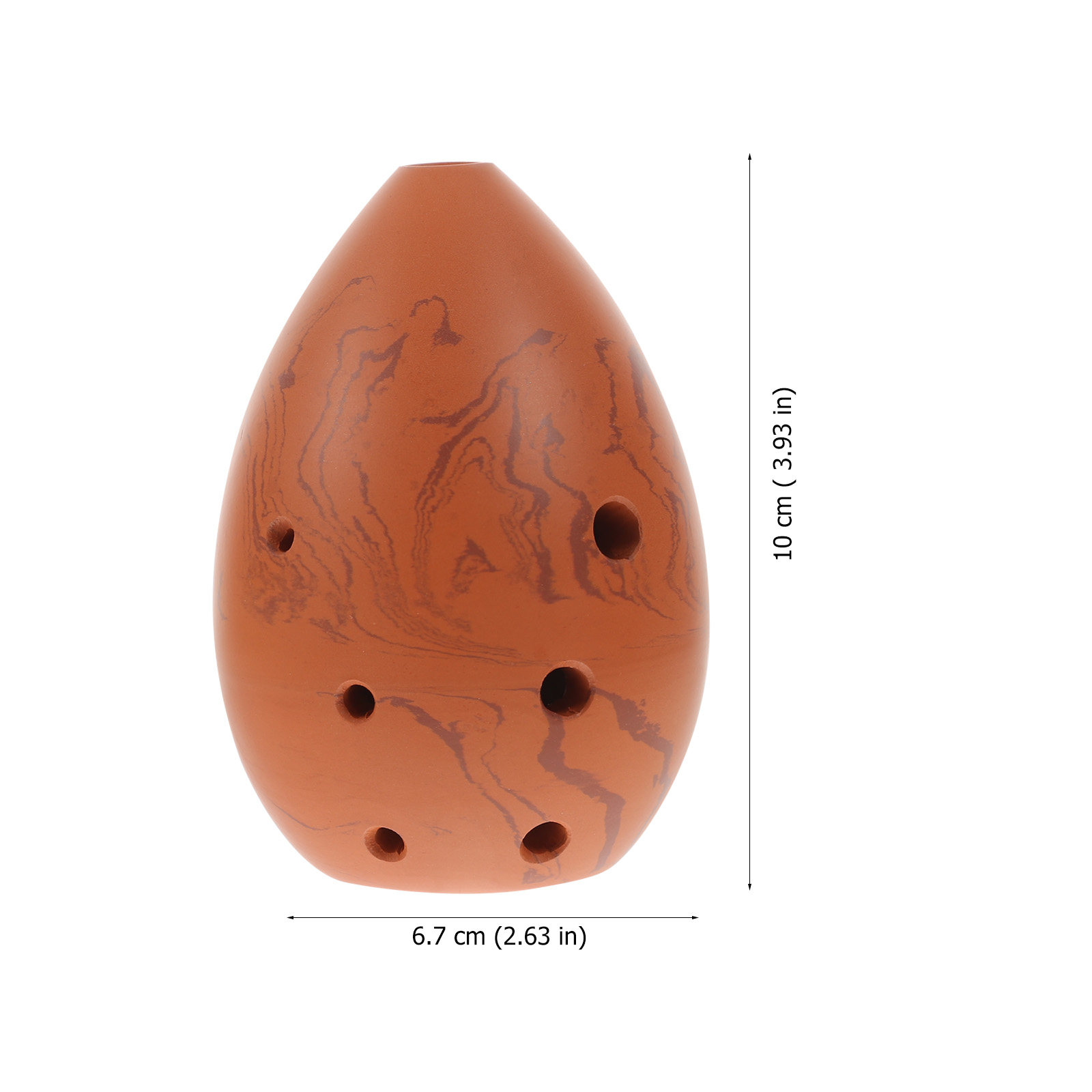 1Set Pear-Shaped Xun 8 Hole Lo - مراجعة Musical Instrument Xun وسعره