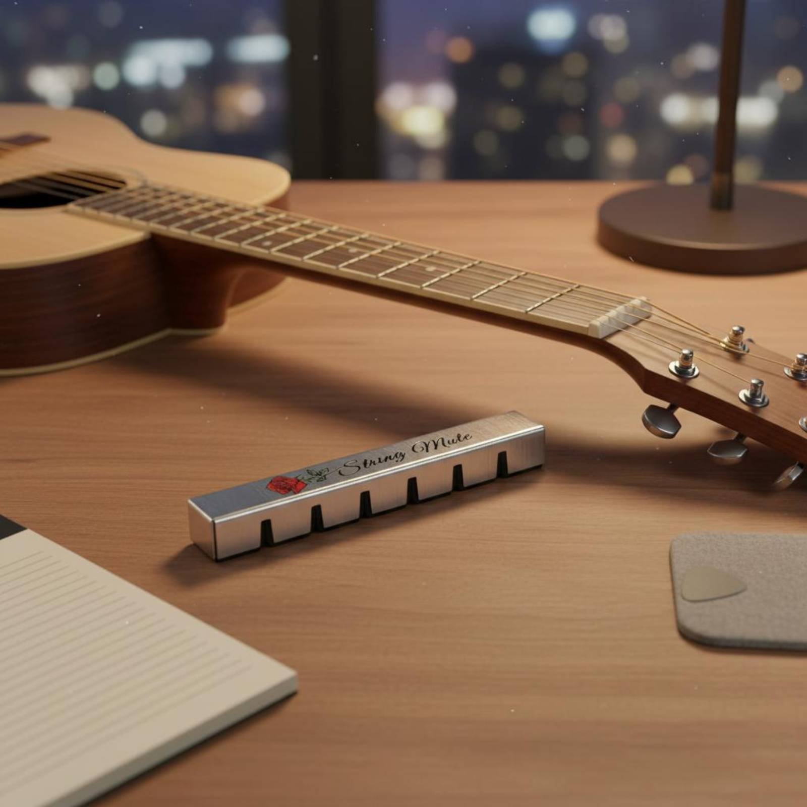 Acoustic Guitar Long-Lasting G - مراجعة Musical Instrument With Strings وسعره