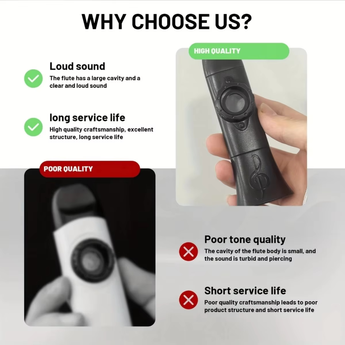Miwayer Compact Lightweight Ka - مراجعة Musical Instrument Kazoo وسعره