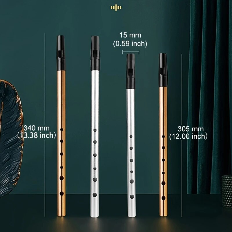 Miwayer Authentic Irish Whistl - مراجعة Tin Whistle Flute وسعره